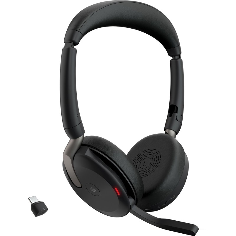 Jabra Evolve2 65 Flex MS Stereo Bluetooth Headset - Black (Boxed) — Buy in Cyprus with Fast Delivery