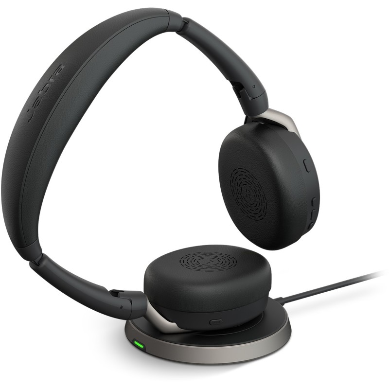 Buy Jabra Evolve2 65 Flex Link380c UC Stereo with Charging Stand - Link380c - Bl... in Cyprus, Nicosia, Limassol, Larnaka, Pafos