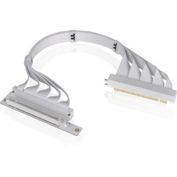 Buy Thermaltake PCI-E 4.0 Dual 90° Riser Cable 400mm Snow - AC-077-CO6OTN-C1 - ... in Cyprus, Nicosia, Limassol, Larnaka, Pafos