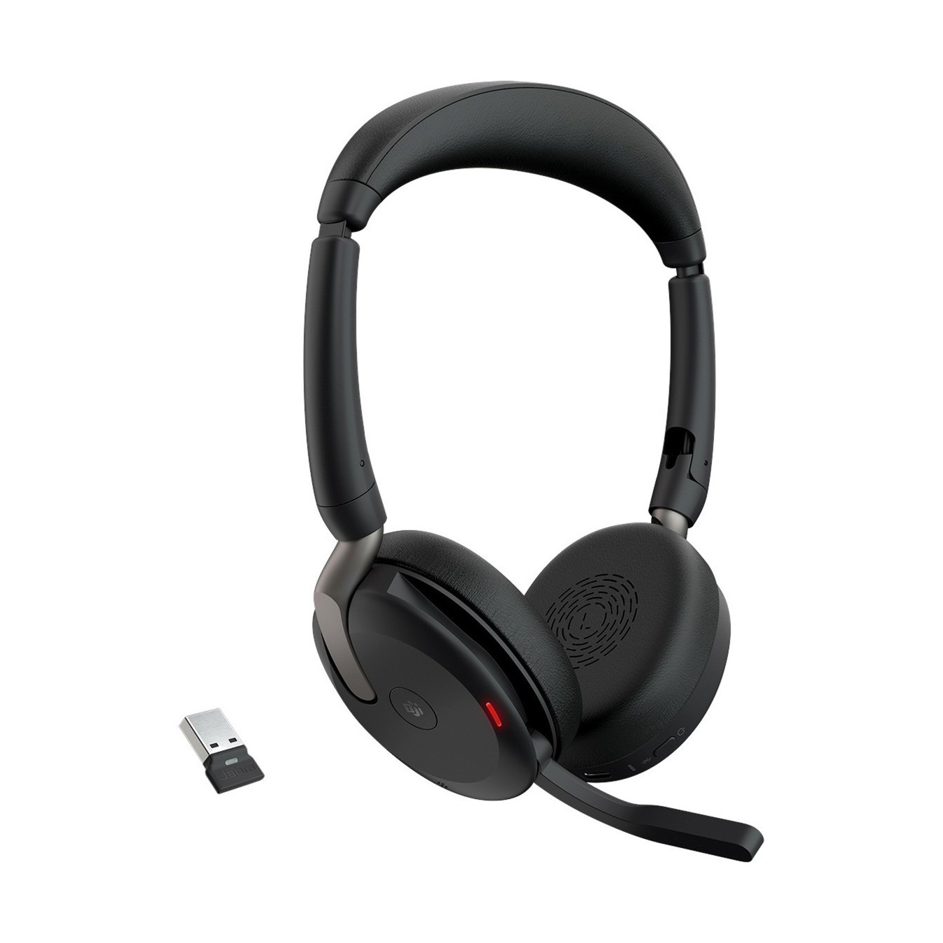 Jabra Evolve2 65 Flex MS Stereo - USB-A Wireless Headset - ANC Bluetooth | Armenius Store