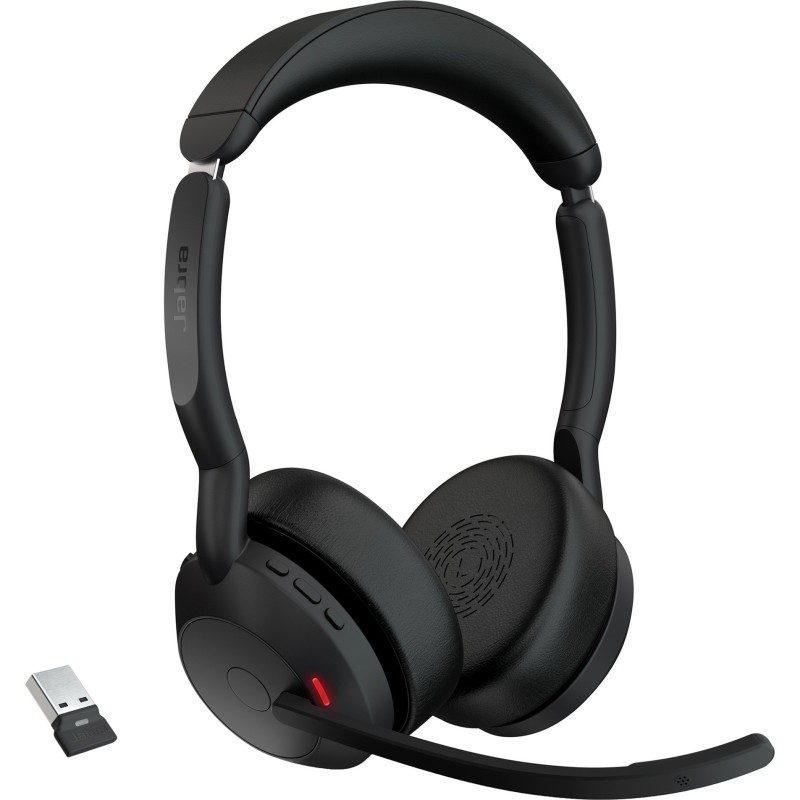 Buy Jabra Evolve2 55 UC Stereo - Black in Cyprus, Nicosia, Limassol, Larnaka, Pafos