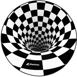 Buy Sharkoon SKILLER SFM12 3D Vortex - SFM12 - Black/White, 1200x1200 mm, 5 mm in Cyprus, Nicosia, Limassol, Larnaka, Pafos