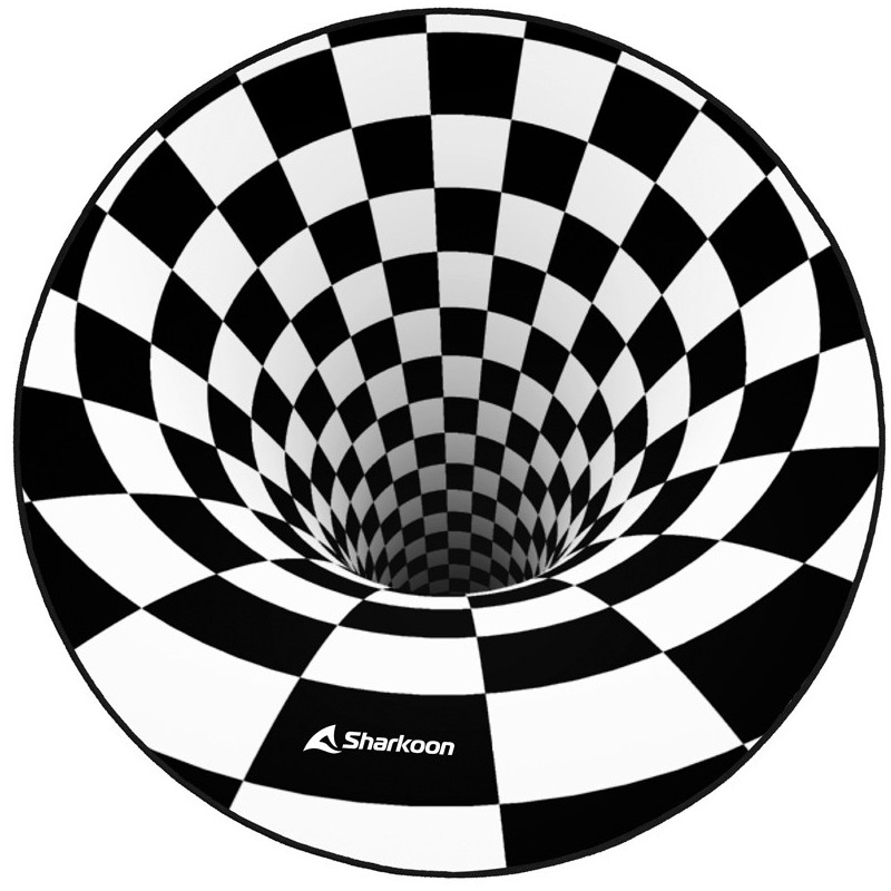 Buy Sharkoon SKILLER SFM12 3D Vortex - SFM12 - Black/White, 1200x1200 mm, 5 mm in Cyprus, Nicosia, Limassol, Larnaka, Pafos