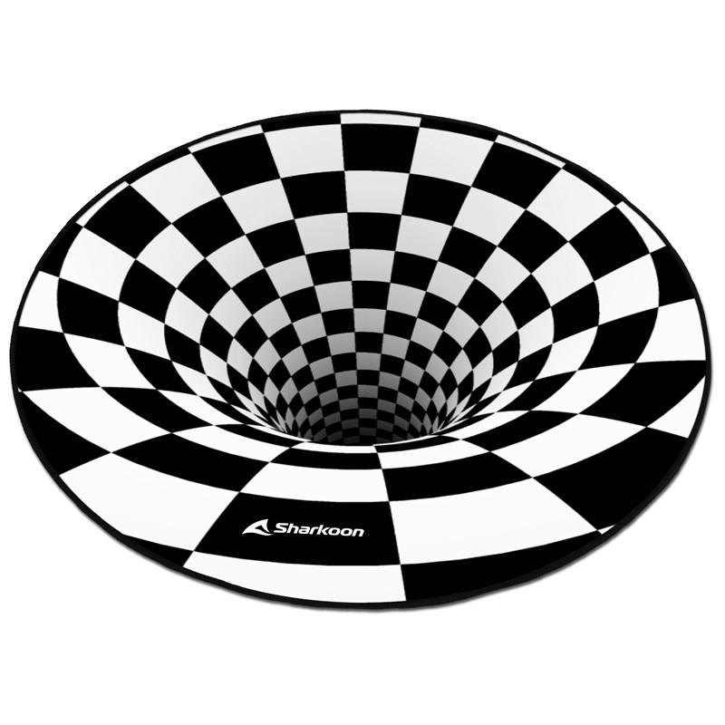 Buy Sharkoon SKILLER SFM12 3D Vortex - SFM12 - Black/White, 1200x1200 mm, 5 mm in Cyprus, Nicosia, Limassol, Larnaka, Pafos