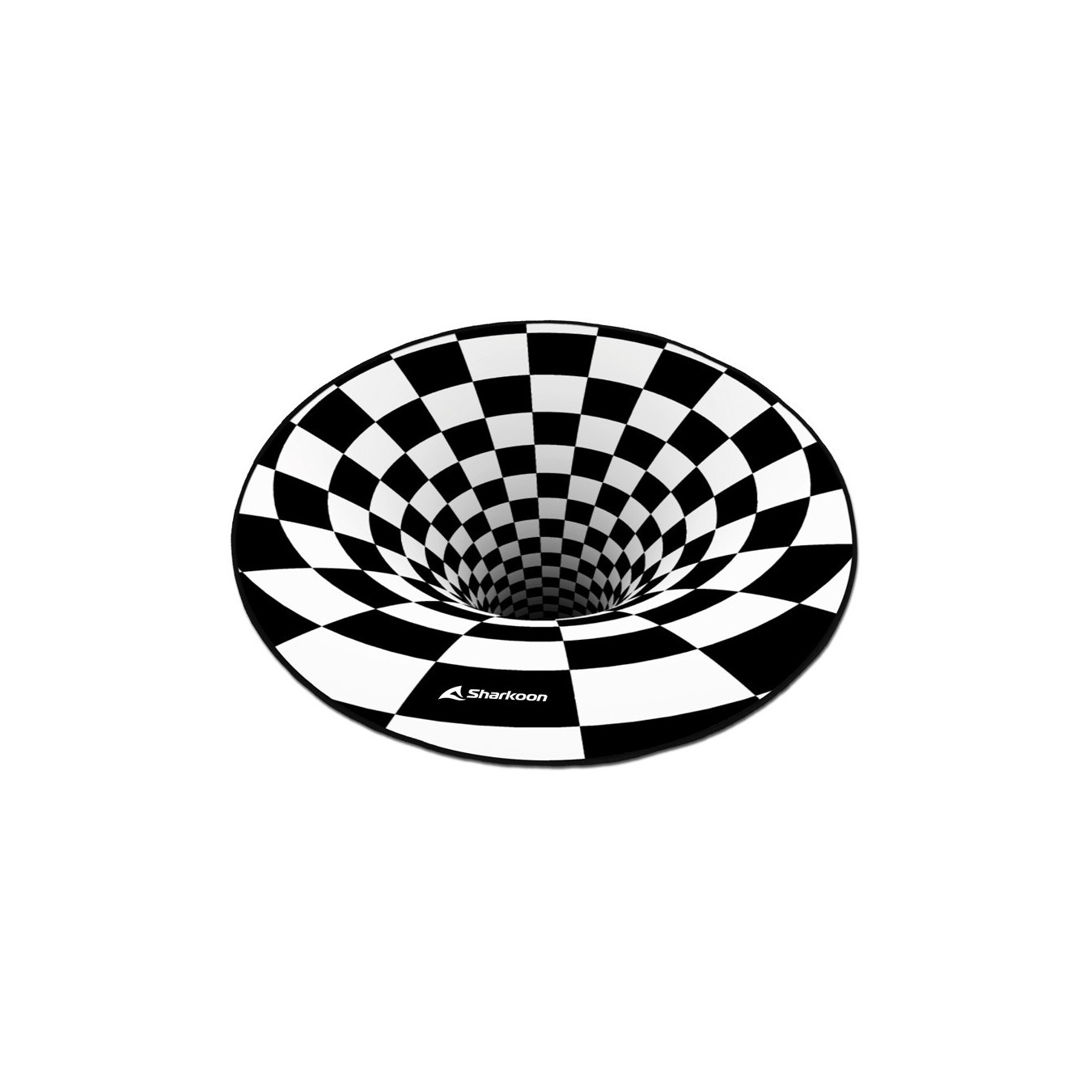 Sharkoon SKILLER SFM12 3D Vortex - SFM12 - Black/White, 1200x1200 mm, 5 mm — Buy in Cyprus with Fast Delivery