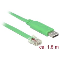 DeLOCK USB Serial Cable - 62960 - Green, 1.8 m, USB A to USB A — Buy in Cyprus with Fast Delivery