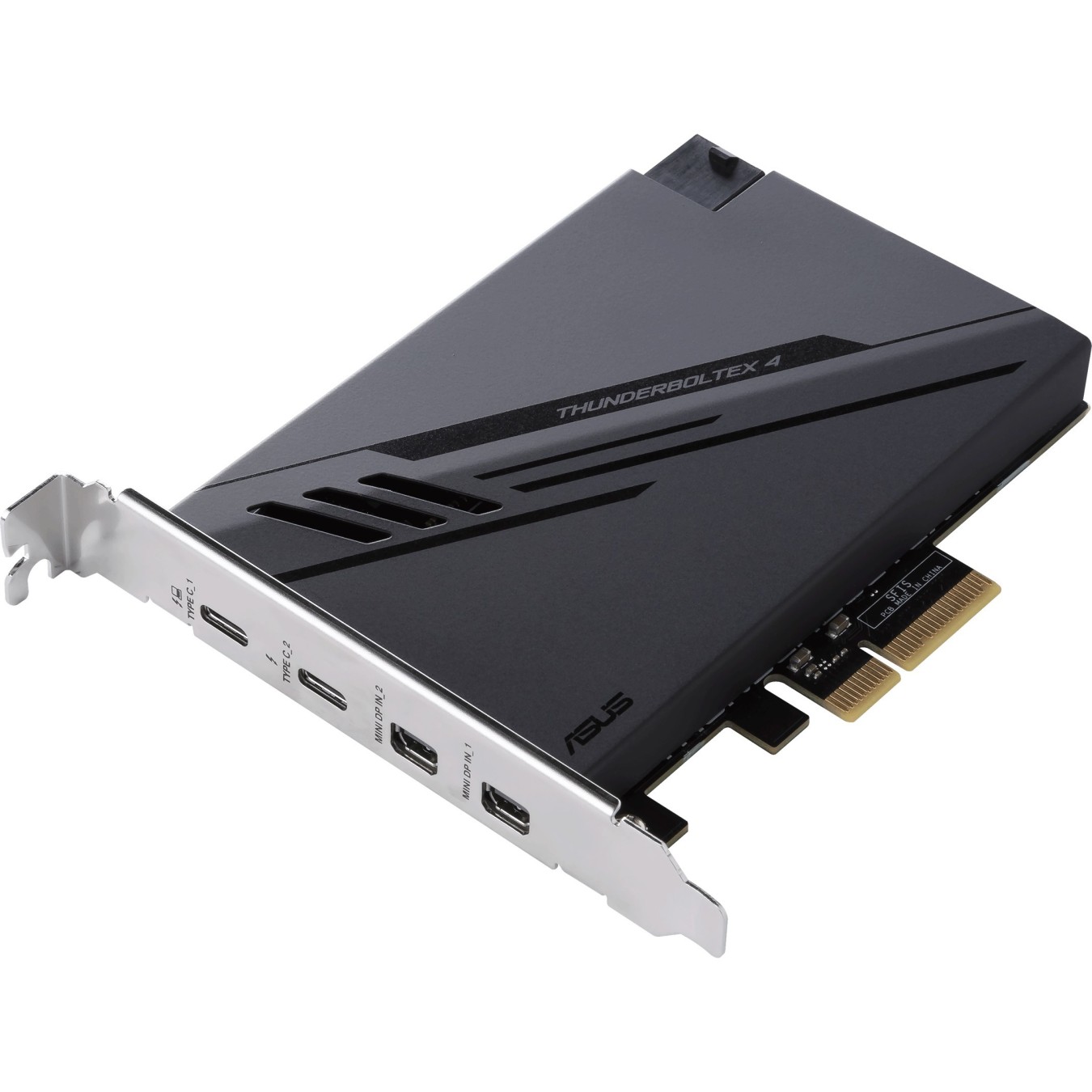 ASUS ThunderboltEX 4 - PCIe 3.0, Thunderbolt 4, Black — Buy in Cyprus with Fast Delivery