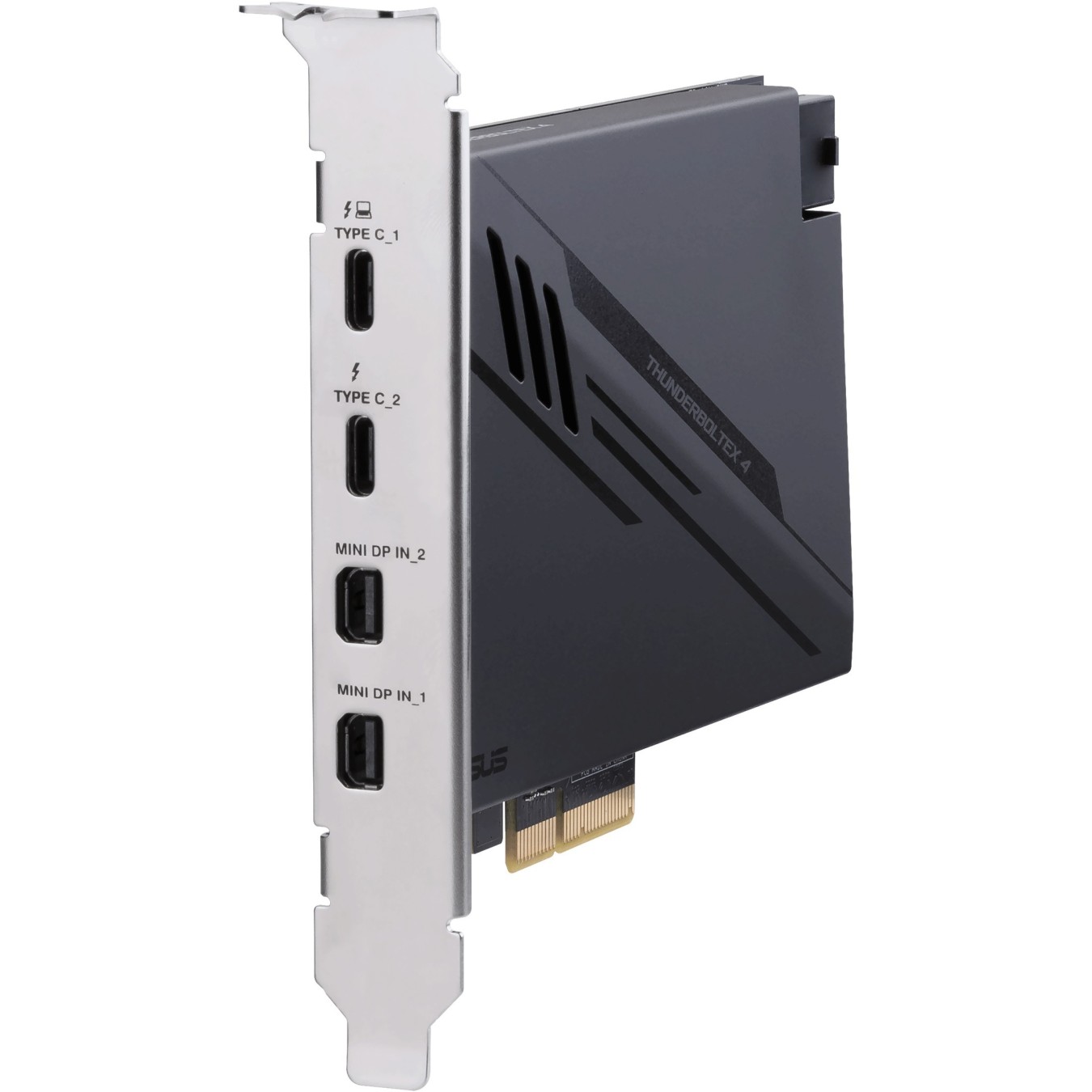 ASUS ThunderboltEX 4 - PCIe 3.0, Thunderbolt 4, Black — Buy in Cyprus with Fast Delivery