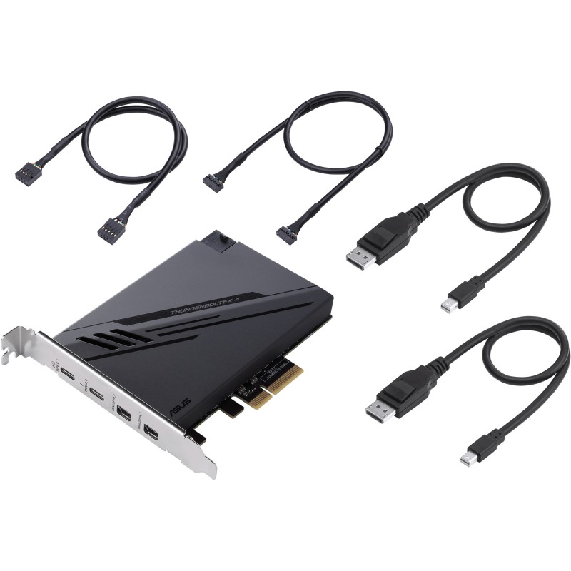 Buy ASUS ThunderboltEX 4 - PCIe 3.0, Thunderbolt 4, Black in Cyprus, Nicosia, Limassol, Larnaka, Pafos