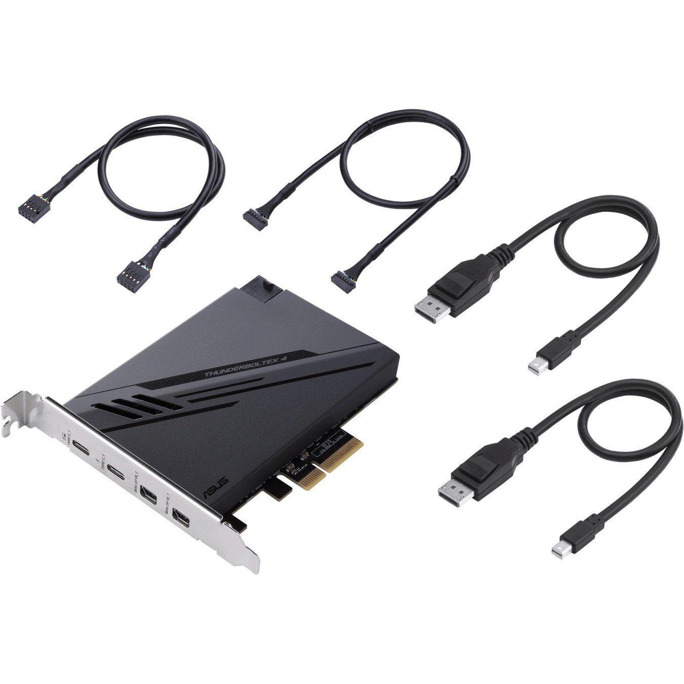 ASUS ThunderboltEX 4 - PCIe 3.0, Thunderbolt 4, Black — Buy in Cyprus with Fast Delivery