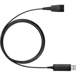 Buy Jabra LINK 230 USB QD Adapter - LINK 230 - (Black) in Cyprus, Nicosia, Limassol, Larnaka, Pafos