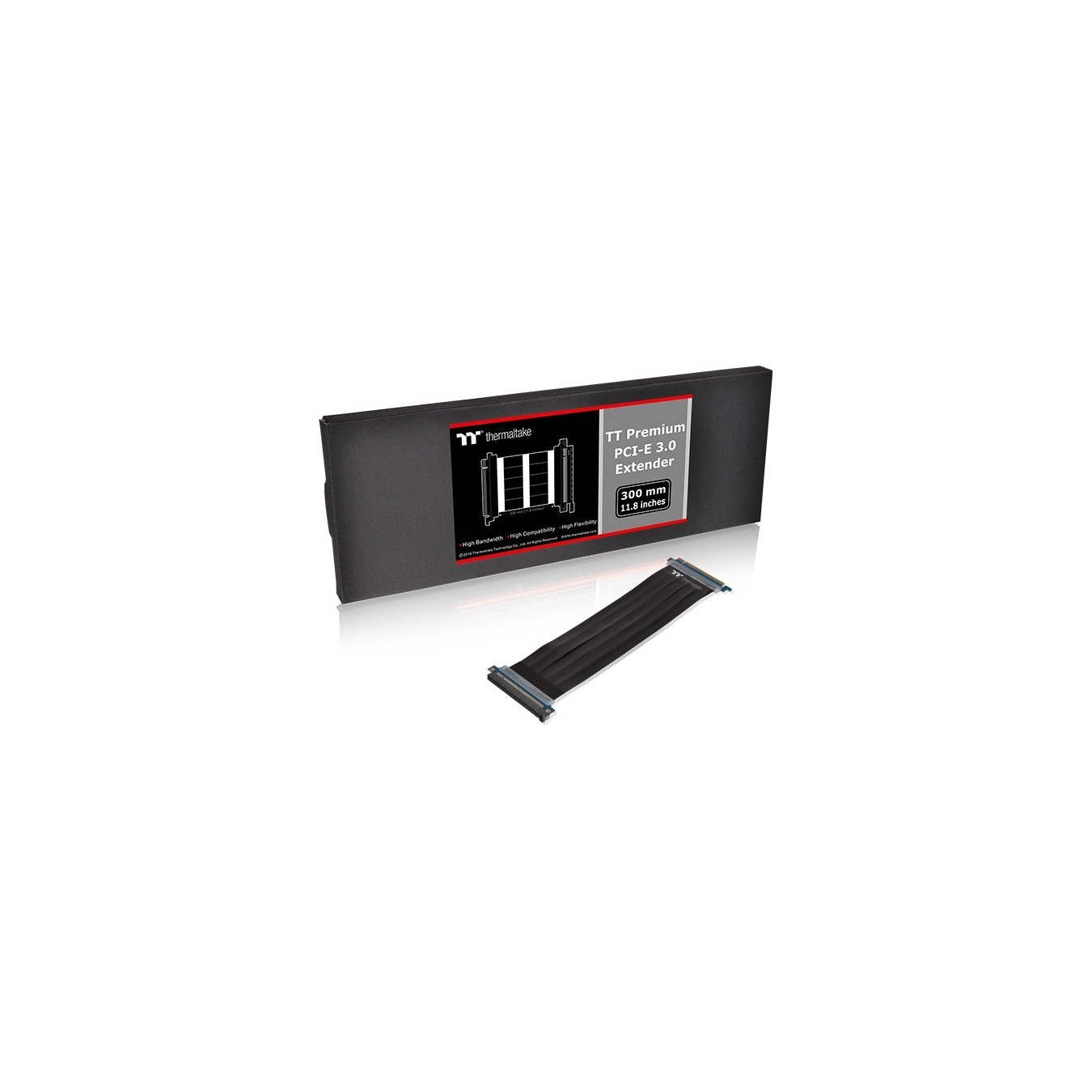 Thermaltake PCI Express Extender 300mm - AC-045-CN1OTN-C1 - Black, Grey — Buy in Cyprus with Fast Delivery