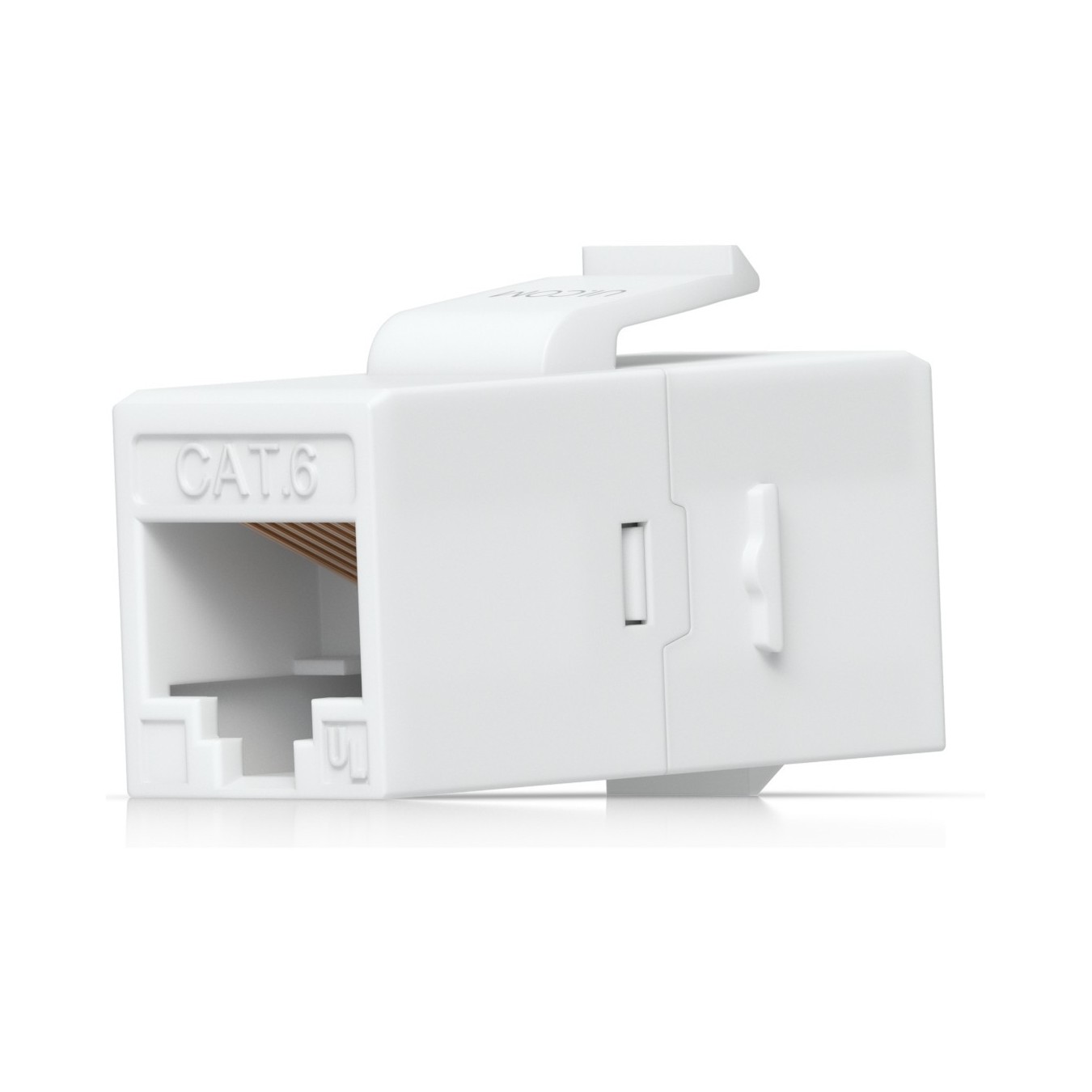 Ubiquiti Cat6 Keystone Coupler - UACC-Keystone-Coupler-C6 - Flat, White, RJ-45, Cat6 — Buy in Cyprus with Fast Delivery