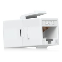 Ubiquiti Cat6 Keystone Coupler - UACC-Keystone-Coupler-C6 - Flat, White, RJ-45, Cat6 — Buy in Cyprus with Fast Delivery
