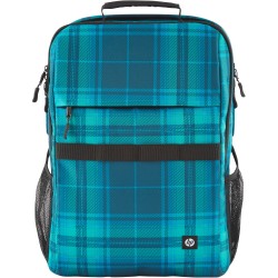 Buy HP Campus XL Tartan Plaid Backpack - P - Blue Pattern in Cyprus, Nicosia, Limassol, Larnaka, Pafos