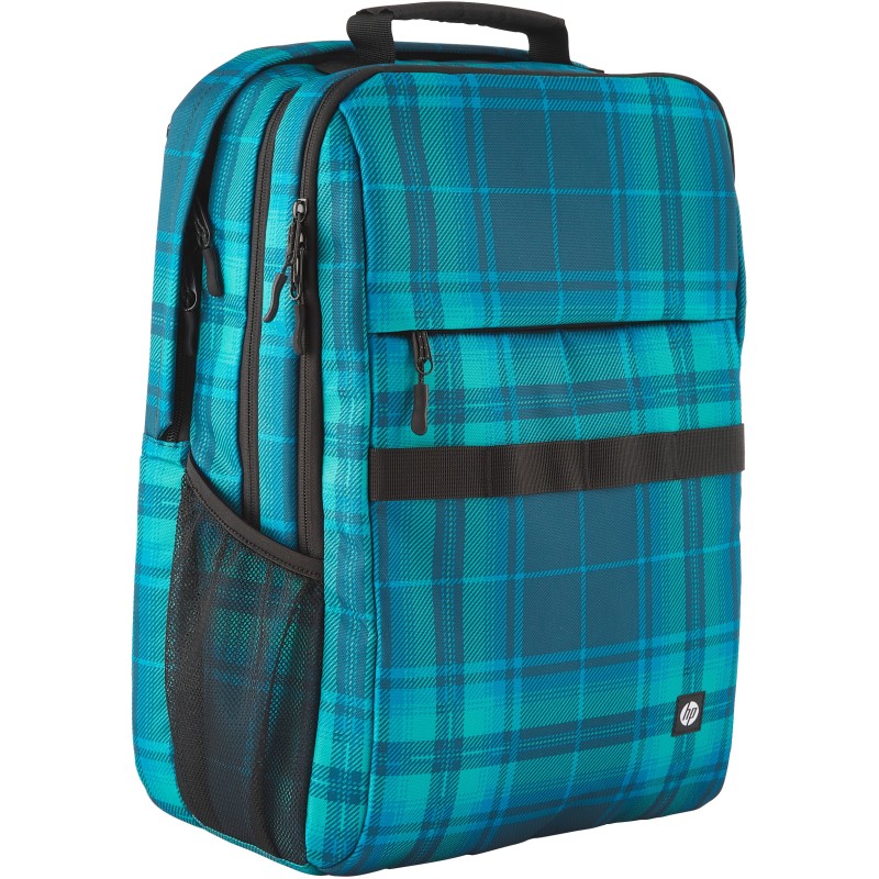 Buy HP Campus XL Tartan Plaid Backpack - P - Blue Pattern in Cyprus, Nicosia, Limassol, Larnaka, Pafos