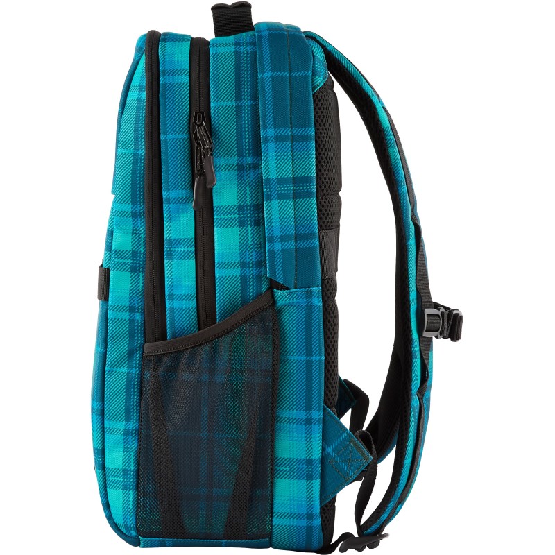 Buy HP Campus XL Tartan Plaid Backpack - P - Blue Pattern in Cyprus, Nicosia, Limassol, Larnaka, Pafos