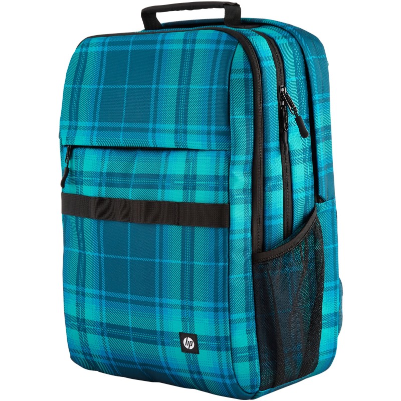 Buy HP Campus XL Tartan Plaid Backpack - P - Blue Pattern in Cyprus, Nicosia, Limassol, Larnaka, Pafos