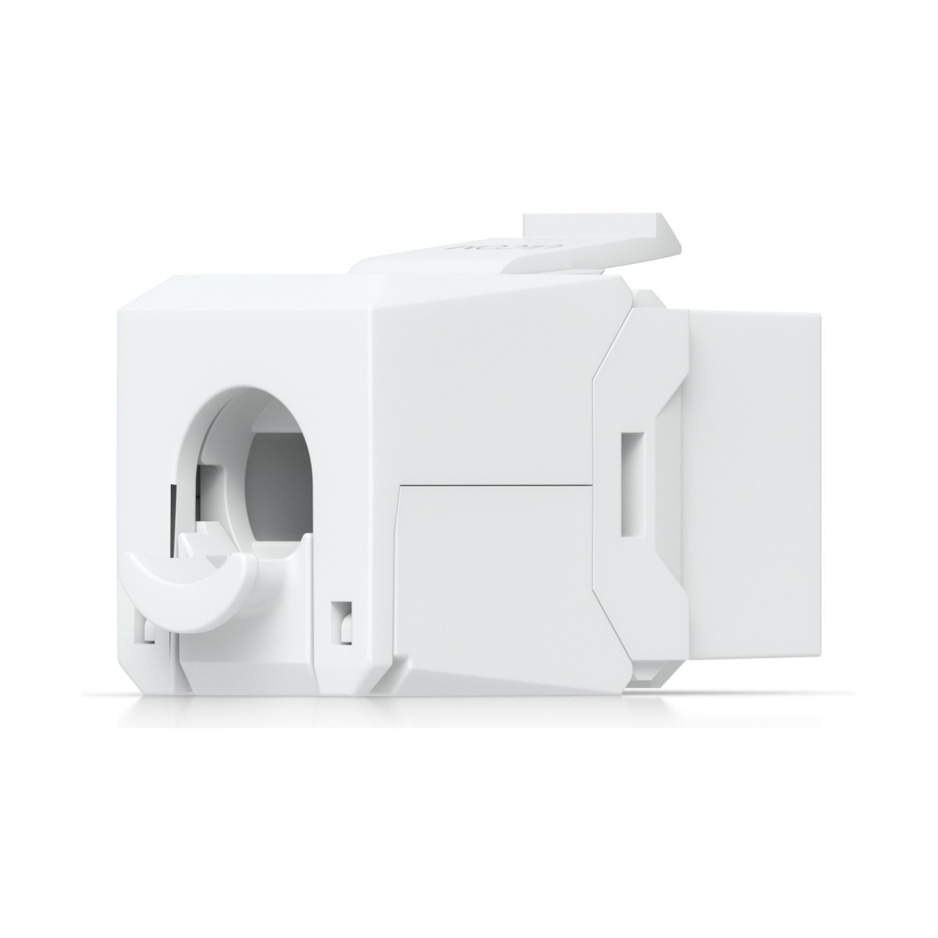 Ubiquiti Cat6 Keystone Jack - UACC-Keystone-Jack-C6 - Flat White RJ-45 to LSA Female, 12-pack