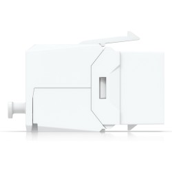 Buy Ubiquiti Cat6 Keystone Jack - UACC-Keystone-Jack-C6 - Flat White RJ-45 to LS... in Cyprus, Nicosia, Limassol, Larnaka, Pafos