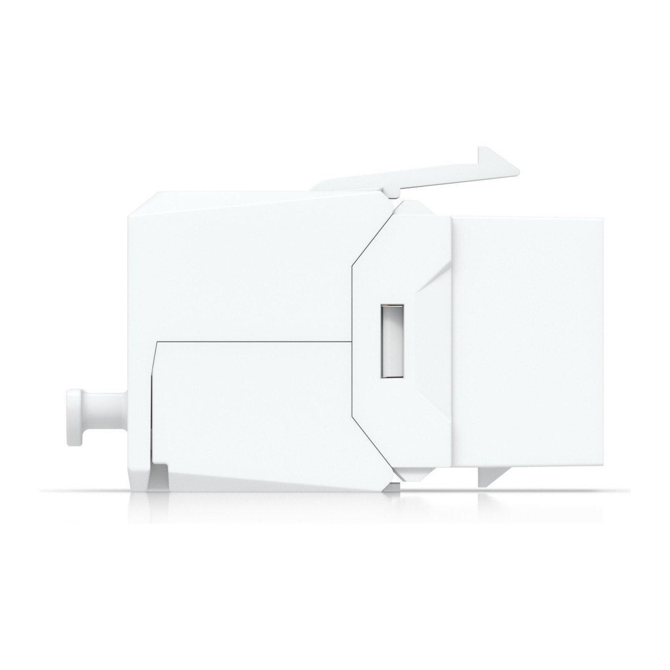 Ubiquiti Cat6 Keystone Jack - UACC-Keystone-Jack-C6 - Flat White RJ-45 to LSA Female, 12-pack