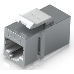 Buy Ubiquiti Cat6A Keystone Coupler - UACC-Keystone-Coupler-C6A - Flat, Stainles... in Cyprus, Nicosia, Limassol, Larnaka, Pafos
