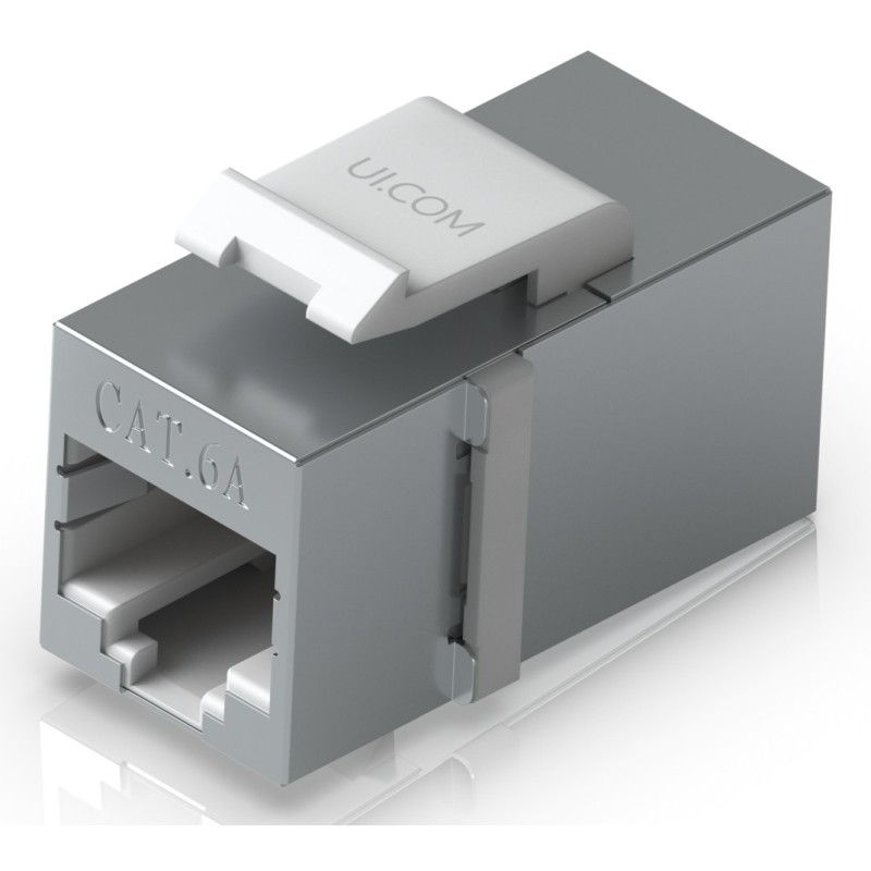 Buy Ubiquiti Cat6A Keystone Coupler - UACC-Keystone-Coupler-C6A - Flat, Stainles... in Cyprus, Nicosia, Limassol, Larnaka, Pafos