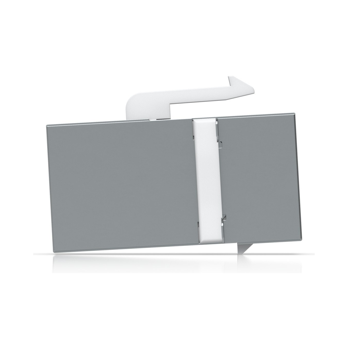 Ubiquiti Cat6A Keystone Coupler - UACC-Keystone-Coupler-C6A - Flat, Stainless steel, RJ-45 to RJ-45, Female-Female, Cat6a