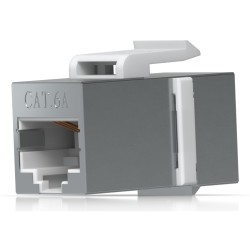 Buy Ubiquiti Cat6A Keystone Coupler - UACC-Keystone-Coupler-C6A - Flat, Stainles... in Cyprus, Nicosia, Limassol, Larnaka, Pafos