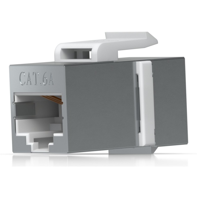Buy Ubiquiti Cat6A Keystone Coupler - UACC-Keystone-Coupler-C6A - Flat, Stainles... in Cyprus, Nicosia, Limassol, Larnaka, Pafos