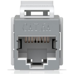 Buy Ubiquiti Cat6A Keystone Coupler - UACC-Keystone-Coupler-C6A - Flat, Stainles... in Cyprus, Nicosia, Limassol, Larnaka, Pafos