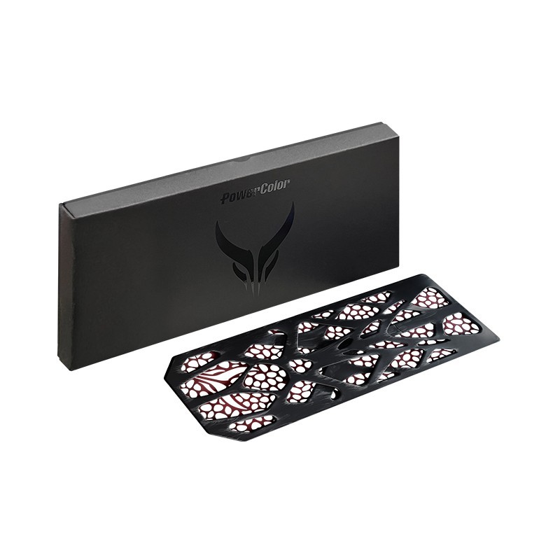 Buy PowerColor Swappable Backplate for RX 7900 Red Devil - SBP-790002 - Aluminiu... in Cyprus, Nicosia, Limassol, Larnaka, Pafos