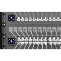 Ubiquiti UniFi Etherlighting Patch Cable - UACC-Cable-Patch-EL-2M-W - Cat6, 2 m, RJ-45, PoE++ (4PPoE), Translucent White