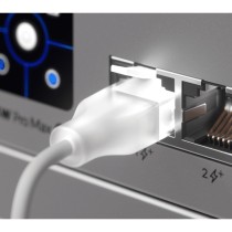Ubiquiti UniFi Etherlighting Patch Cable - UACC-Cable-Patch-EL-2M-W - Cat6, 2 m, RJ-45, PoE++ (4PPoE), Translucent White