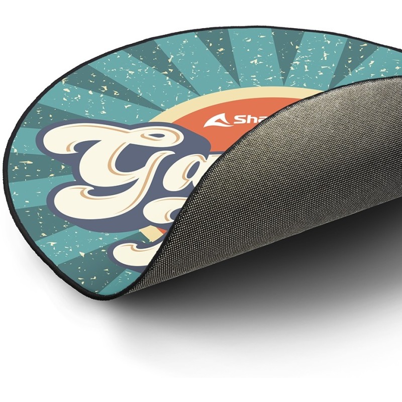 Buy Sharkoon SFM11 Gaming Area Chair Mat - SFM11 - Green & Yellow, 1200x1200x5 m... in Cyprus, Nicosia, Limassol, Larnaka, Pafos