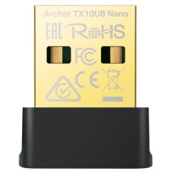 Buy TP-Link WL-USB TX10UB Nano - TX10UB - Black, USB 2.0, Bluetooth 5.3, 600 Mbps in Cyprus, Nicosia, Limassol, Larnaka, Pafos