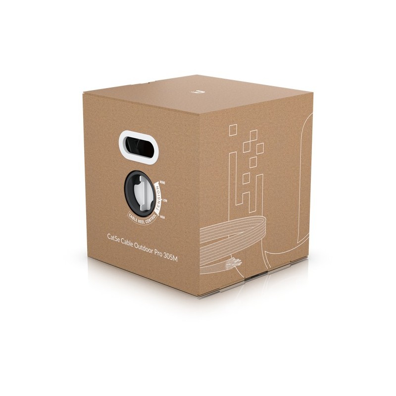 Buy Ubiquiti Cat5e Cable Outdoor Pro 305m White - UACC-CABLE-C5E-OUTDOOR-PRO-305... in Cyprus, Nicosia, Limassol, Larnaka, Pafos