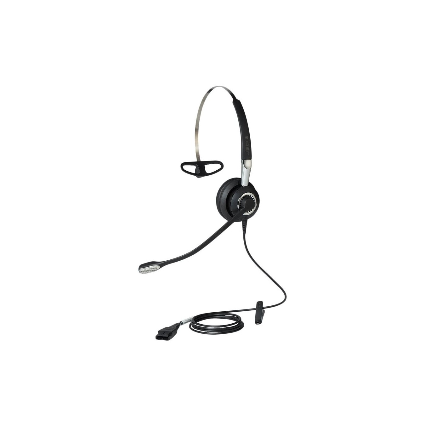 Jabra BIZ 2400 II Mono UNC 3in1 - 2400 II - Black/Silver, Wired Office Headset — Buy in Cyprus with Fast Delivery