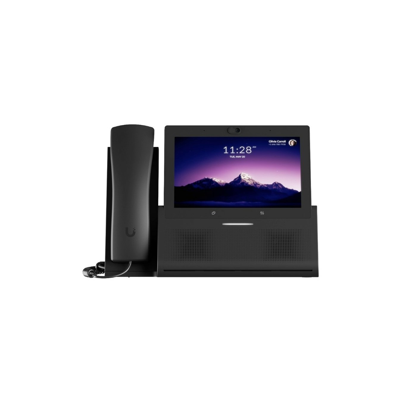 Ubiquiti UniFi Talk Phone TouchMax - 7-inch Color Display, 32GB Storage, 2GB RAM, ARM CPU, Black