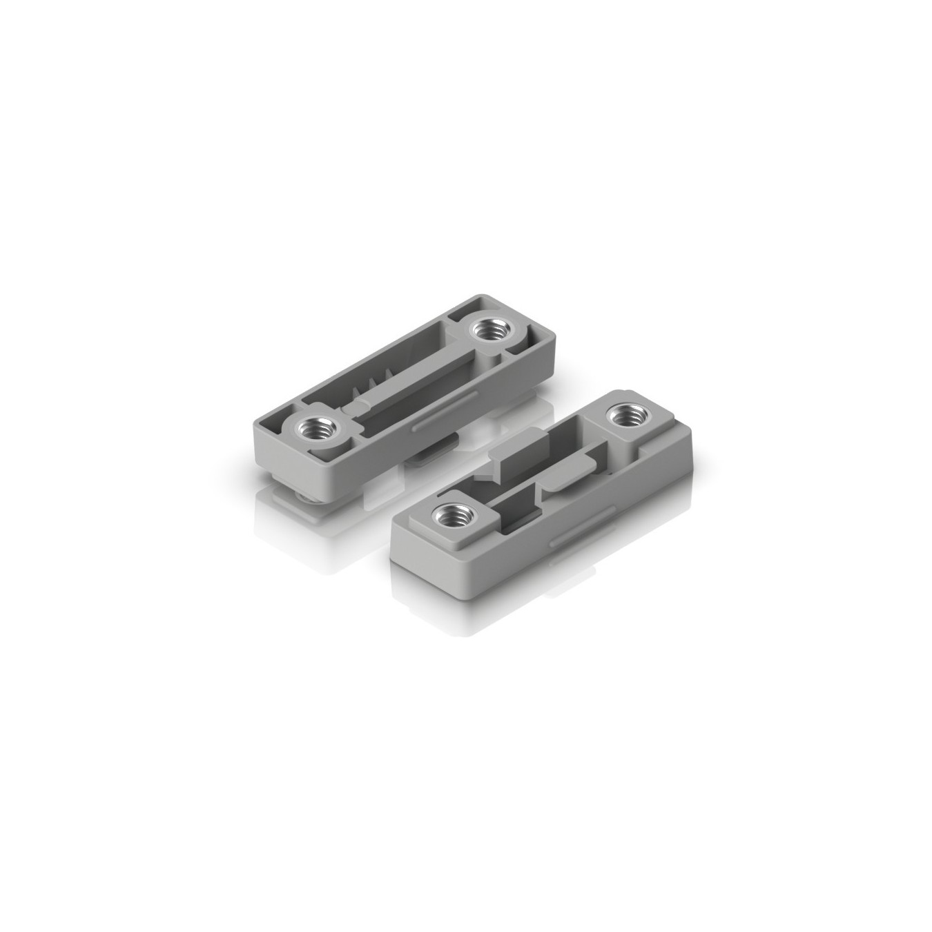 Z Ubiquiti UACC-Rack-PM-Kit - UACC-Rack-PM-Kit - Stainless steel mounting kit, Thermoplastic housing, 1U, 20 pcs