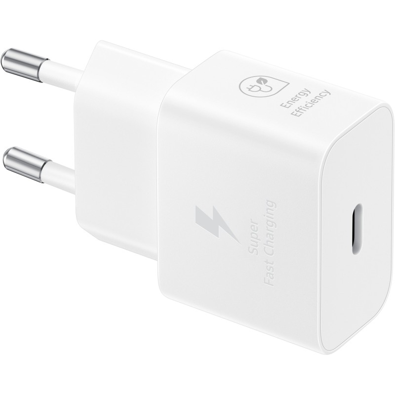 Buy Samsung 25W USB-C Fast Charger - EP-T2510 - White, Indoor, 1 m cable, PPS, U... in Cyprus, Nicosia, Limassol, Larnaka, Pafos