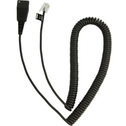 Buy Jabra Anschlusskabel QD auf RJ10 - 8800-01-37 - Black, 0.5 m cable with 2 m ... in Cyprus, Nicosia, Limassol, Larnaka, Pafos