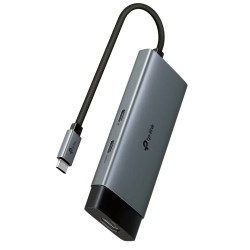 Buy TP-Link HUB UH6120C - USB-C 5-Port Hub - Grey aluminium, 0.18 m HDMI 4K60 in Cyprus, Nicosia, Limassol, Larnaka, Pafos
