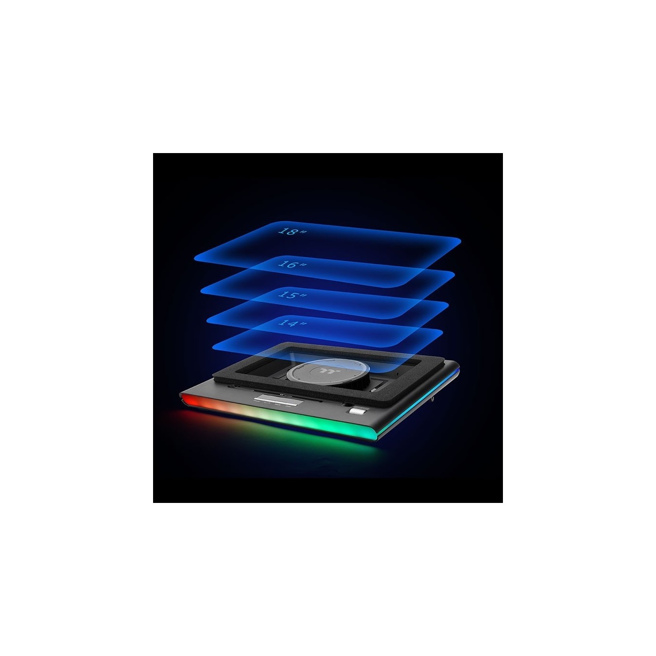 Thermaltake Massive EXTREME NB Cooler - Black, 12 cm USB Fan — Buy in Cyprus with Fast Delivery