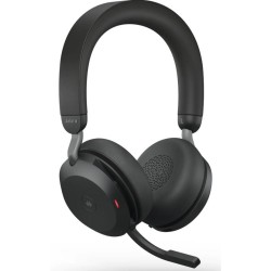 Buy Jabra Evolve2 75 Link380c MS Stereo Black - Evolve2 75 - Black, On-ear, Blue... in Cyprus, Nicosia, Limassol, Larnaka, Pafos