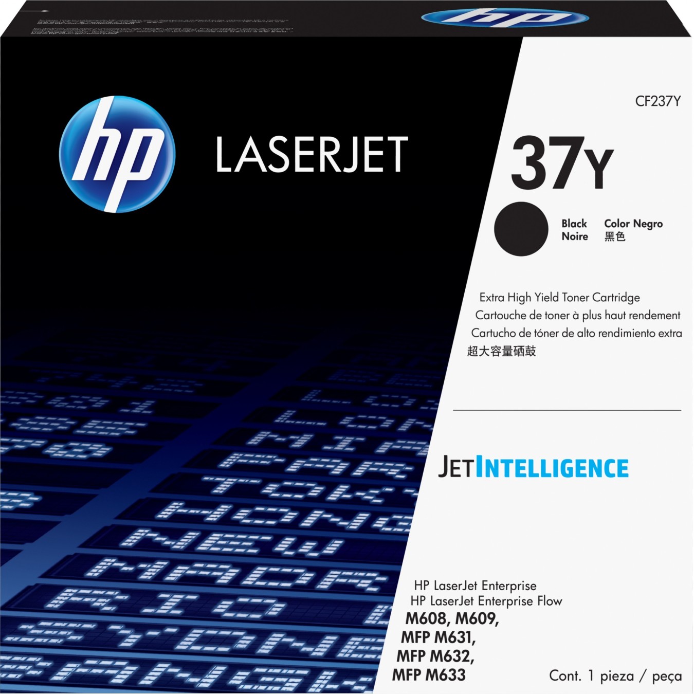 HP 37Y Original LaserJet Toner - CF237Y - Black, XL Yield — Buy in Cyprus with Fast Delivery