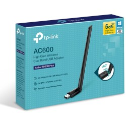 Buy TP-Link Archer T600U Plus - Archer T600U Plus - Black USB 2.0 AC600 Dual-Ban... in Cyprus, Nicosia, Limassol, Larnaka, Pafos