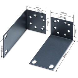 Buy TP-Link Omada Rack-mount Bracket Kit for 13-inch Switches - Black in Cyprus, Nicosia, Limassol, Larnaka, Pafos