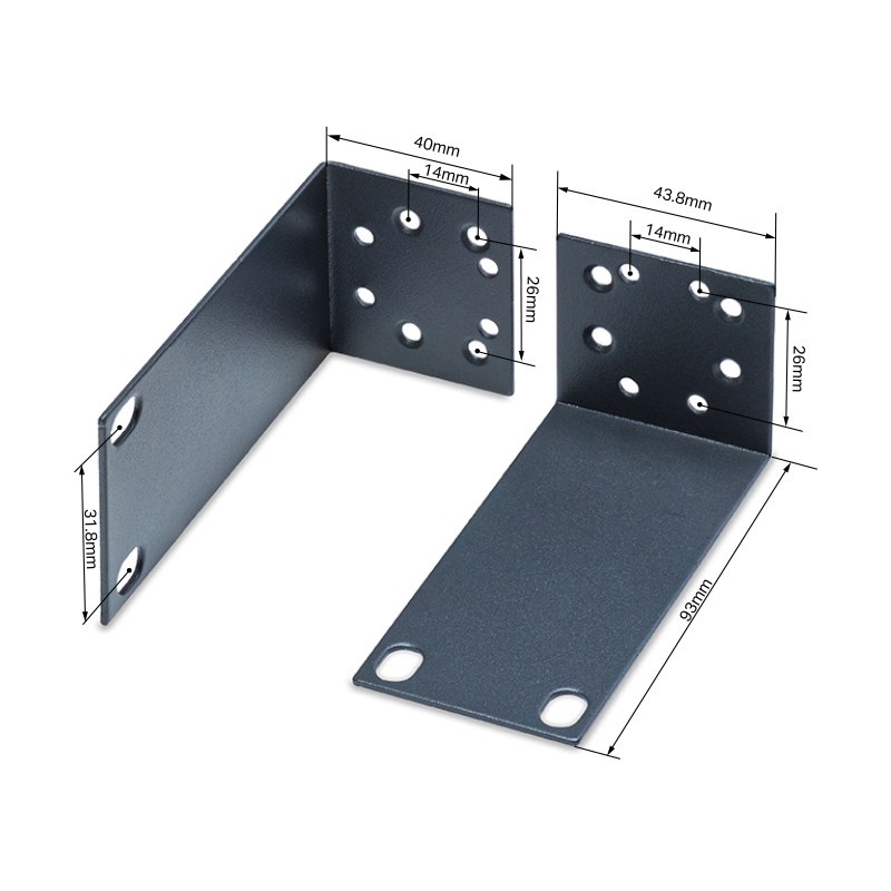 Buy TP-Link Omada Rack-mount Bracket Kit for 13-inch Switches - Black in Cyprus, Nicosia, Limassol, Larnaka, Pafos
