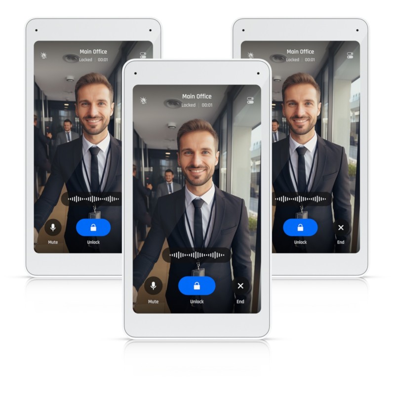 Buy Ubiquiti UniFi Access Intercom Viewer - UA-Intercom-Viewer-3 - White, 5" Tou... in Cyprus, Nicosia, Limassol, Larnaka, Pafos